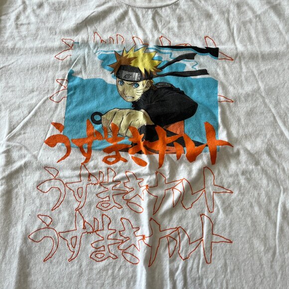 Unisex Naruto White Printed Tshirt - 2XL - Picture 2 of 4